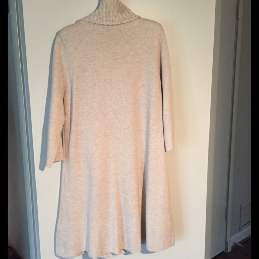 Vince Camuto Tan Sweater Dress - Picture 3 of 4